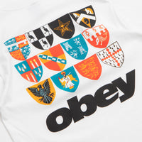 Obey Shields T-Shirt in White thumbnail