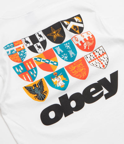 Obey Shields T-Shirt in White