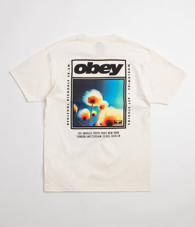Obey Stronger Together T-Shirt - Vintage White