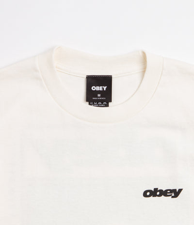 Obey Stronger Together T-Shirt - Vintage White