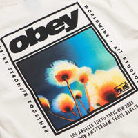 Obey Stronger Together T-Shirt - Vintage White thumbnail