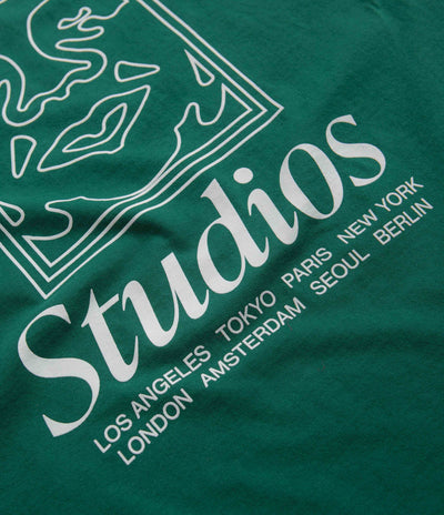 Obey Studios Icon T-Shirt in Adventure Green