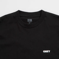 Obey The Medium Is the Message T-Shirt in Black thumbnail