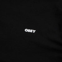 Obey The Medium Is the Message T-Shirt in Black thumbnail