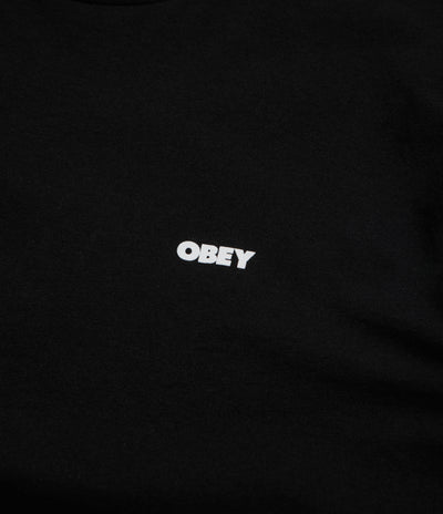 Obey The Medium Is the Message T-Shirt in Black