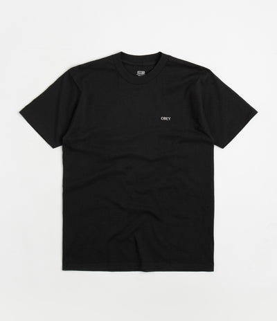 Obey Torn Icon Classic T-Shirt - Black