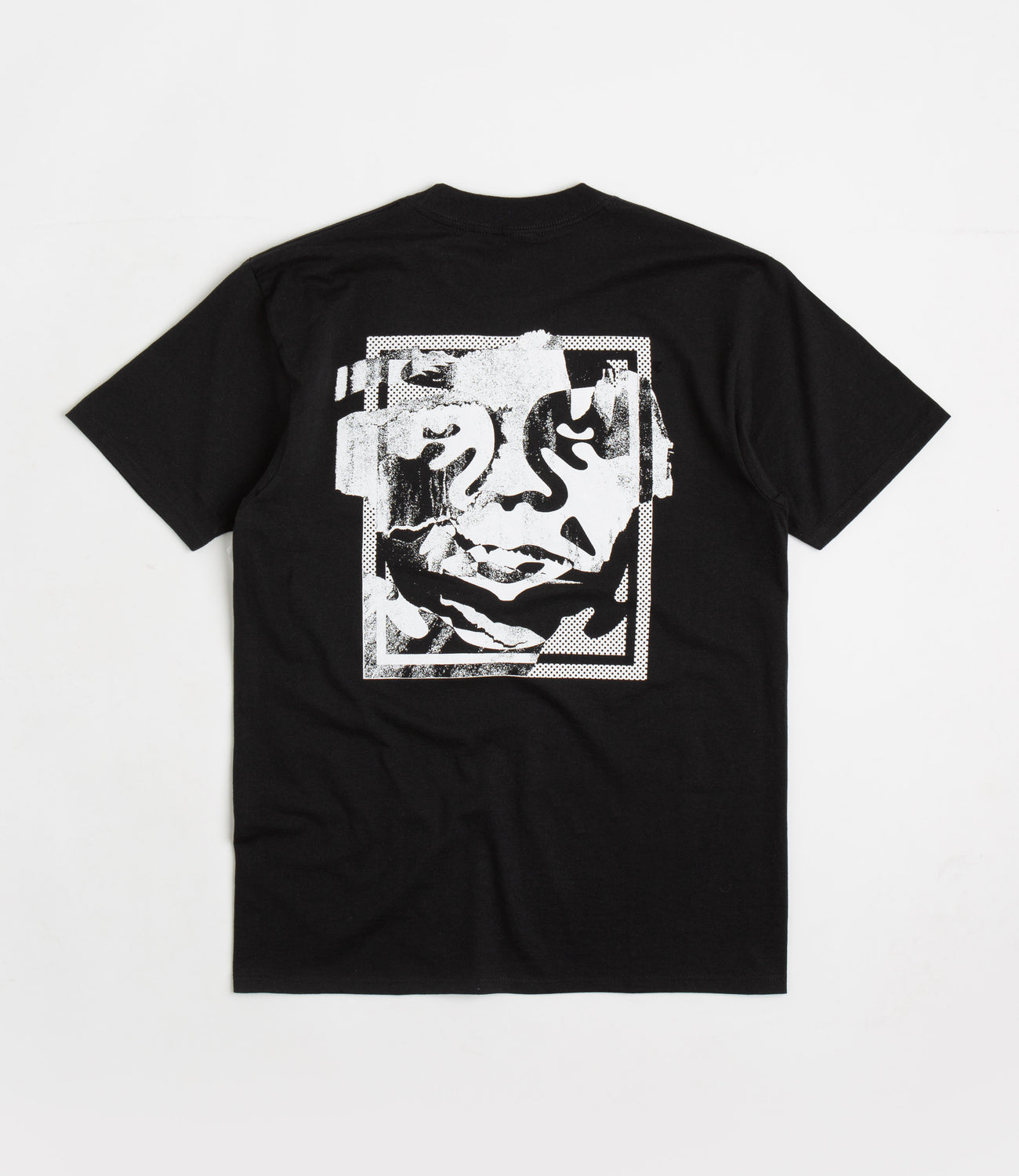 Obey Torn Icon Classic T-Shirt - Black | Flatspot