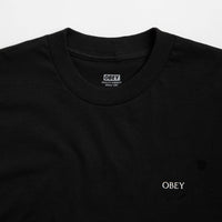 Obey Torn Icon Classic T-Shirt - Black thumbnail