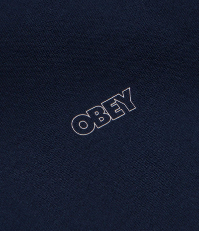 Obey Treble Hoodie - Pigment Blue