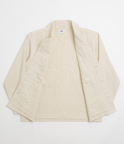 Obey Vesta Shirt Jacket - Egret