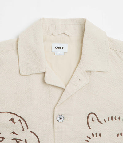 Obey Vesta Shirt Jacket - Egret
