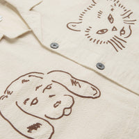 Obey Vesta Shirt Jacket - Egret thumbnail