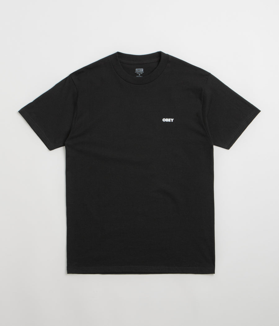 Obey Visual Studios T-Shirt in Black