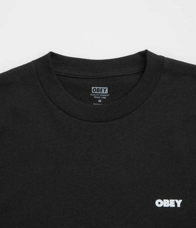 Obey Visual Studios T-Shirt in Black
