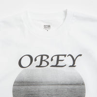 Obey Welcome To Paradise T-Shirt in White thumbnail