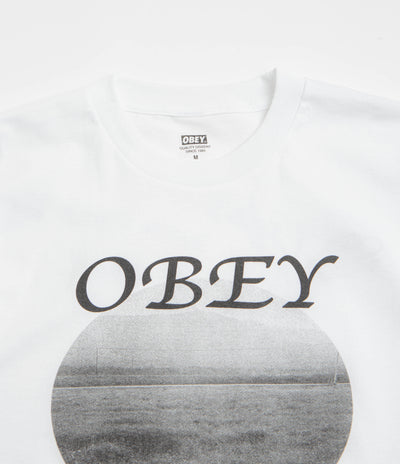 Obey Welcome To Paradise T-Shirt in White