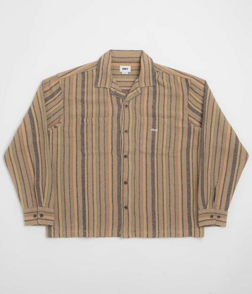 Obey Willard Woven Shirt - Irish Cream Multi