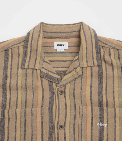 Obey Willard Woven Shirt - Irish Cream Multi