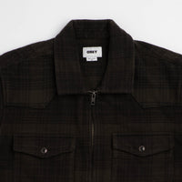Obey Willie Zip Up Shirt Jacket - Rosin Multi thumbnail