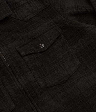Obey Willie Zip Up Shirt Jacket - Rosin Multi