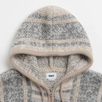 Obey Zip Up Baja Hoodie - Natural Multi thumbnail