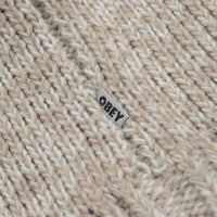 Obey Zip Up Baja Hoodie - Natural Multi thumbnail