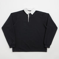Opensider Classic Rugby Shirt - Black thumbnail