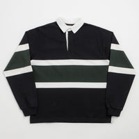 Opensider Classic Rugby Shirt - Black Tri-Stripe thumbnail