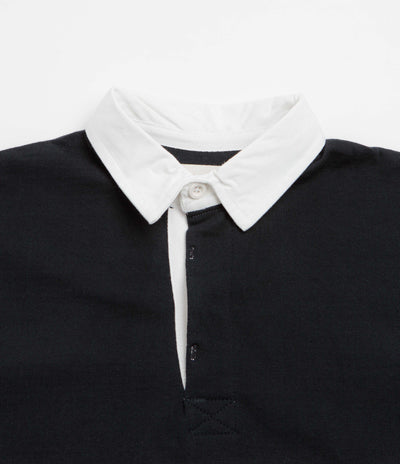 Opensider Classic Rugby Shirt - Black Tri-Stripe