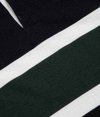 Opensider Classic Rugby Shirt - Black Tri-Stripe