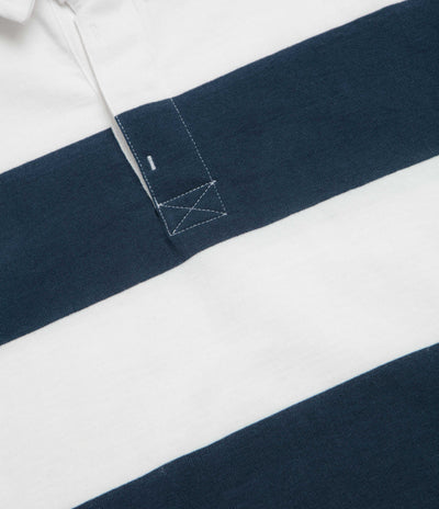Opensider Classic Rugby Shirt - Blue Wide-Stripe