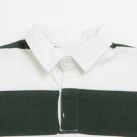 Opensider Classic Rugby Shirt - Green Wide-Stripe thumbnail