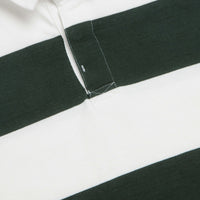 Opensider Classic Rugby Shirt - Green Wide-Stripe thumbnail