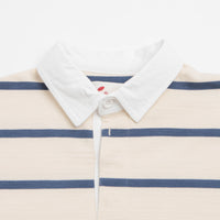 Opensider Classic Rugby Shirt - Off White Multi-Stripe thumbnail