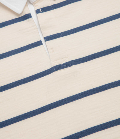 Opensider Classic Rugby Shirt - Off White Multi-Stripe