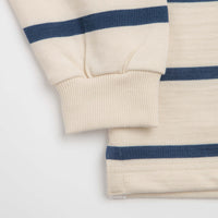 Opensider Classic Rugby Shirt - Off White Multi-Stripe thumbnail