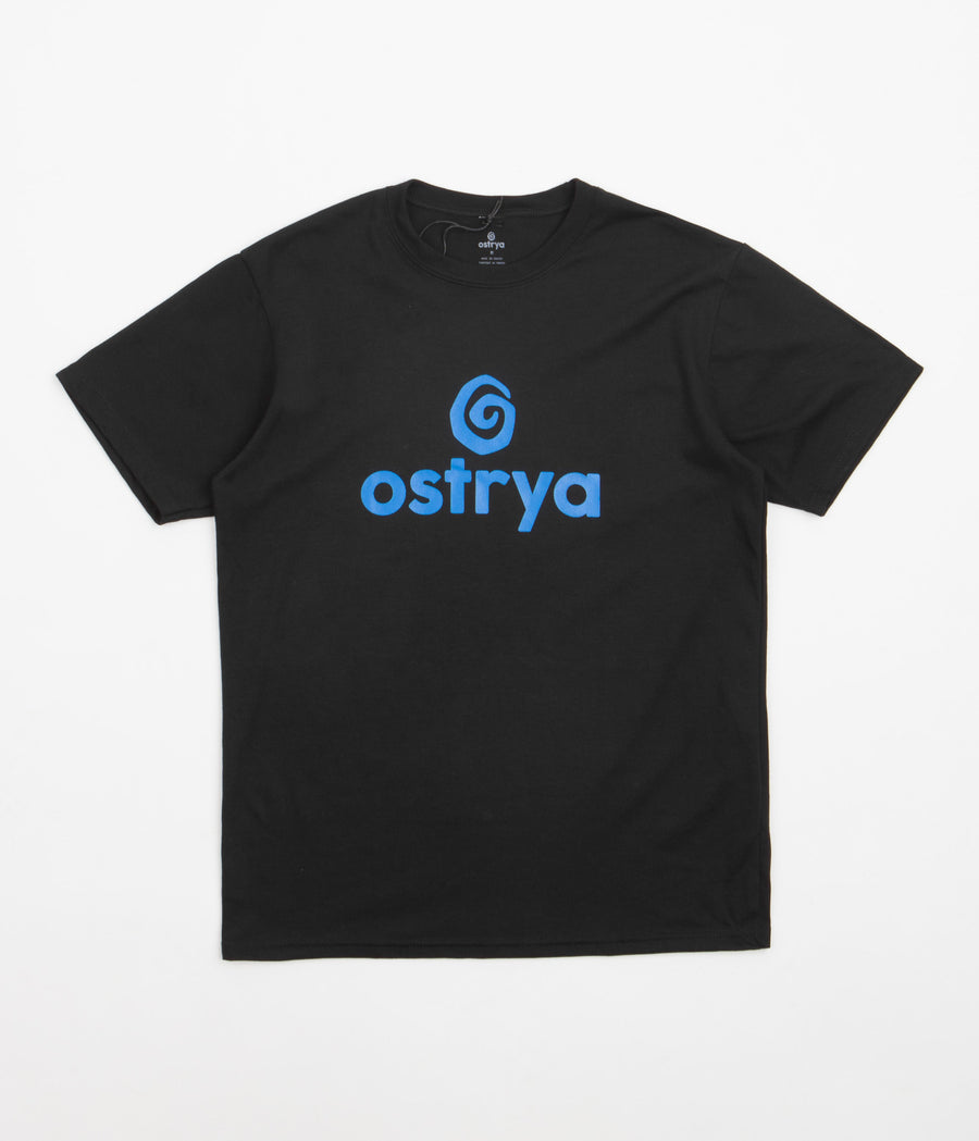 Ostrya Emblem Organic T-Shirt in Black