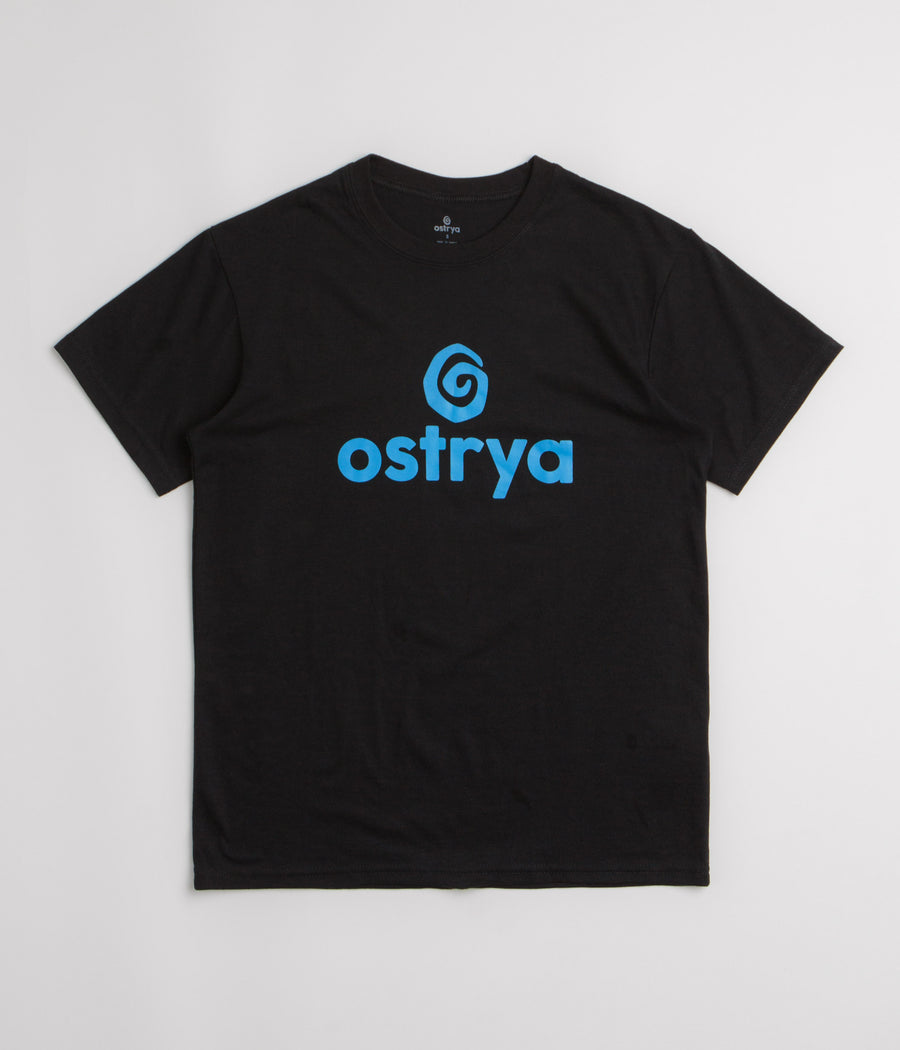Ostrya Emblem Organic T-Shirt in Black