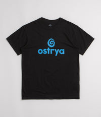 Ostrya Emblem Organic T-Shirt in Black