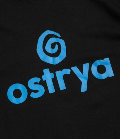 Ostrya Emblem Organic T-Shirt in Black