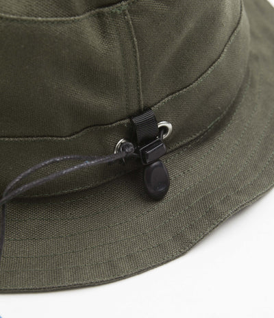 Ostrya Otis Hemp Bucket Hat in Forest Night
