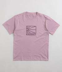 Rassvet Big Logo T-Shirt in Pink