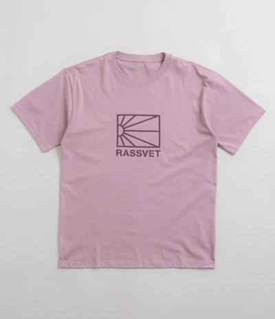 Rassvet Big Logo T-Shirt in Pink
