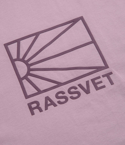Rassvet Big Logo T-Shirt in Pink