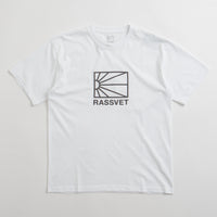 Rassvet Big Logo T-Shirt in White thumbnail