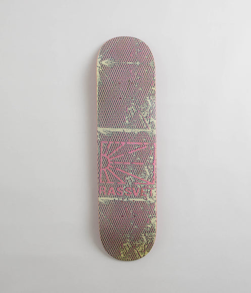 PACCBET Mesh Logo Deck - White - 8.125