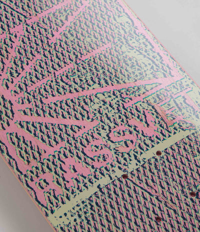 Rassvet Mesh Logo Deck in White and 8.125"