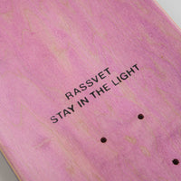 Rassvet Mesh Logo Deck in White and 8.125" thumbnail