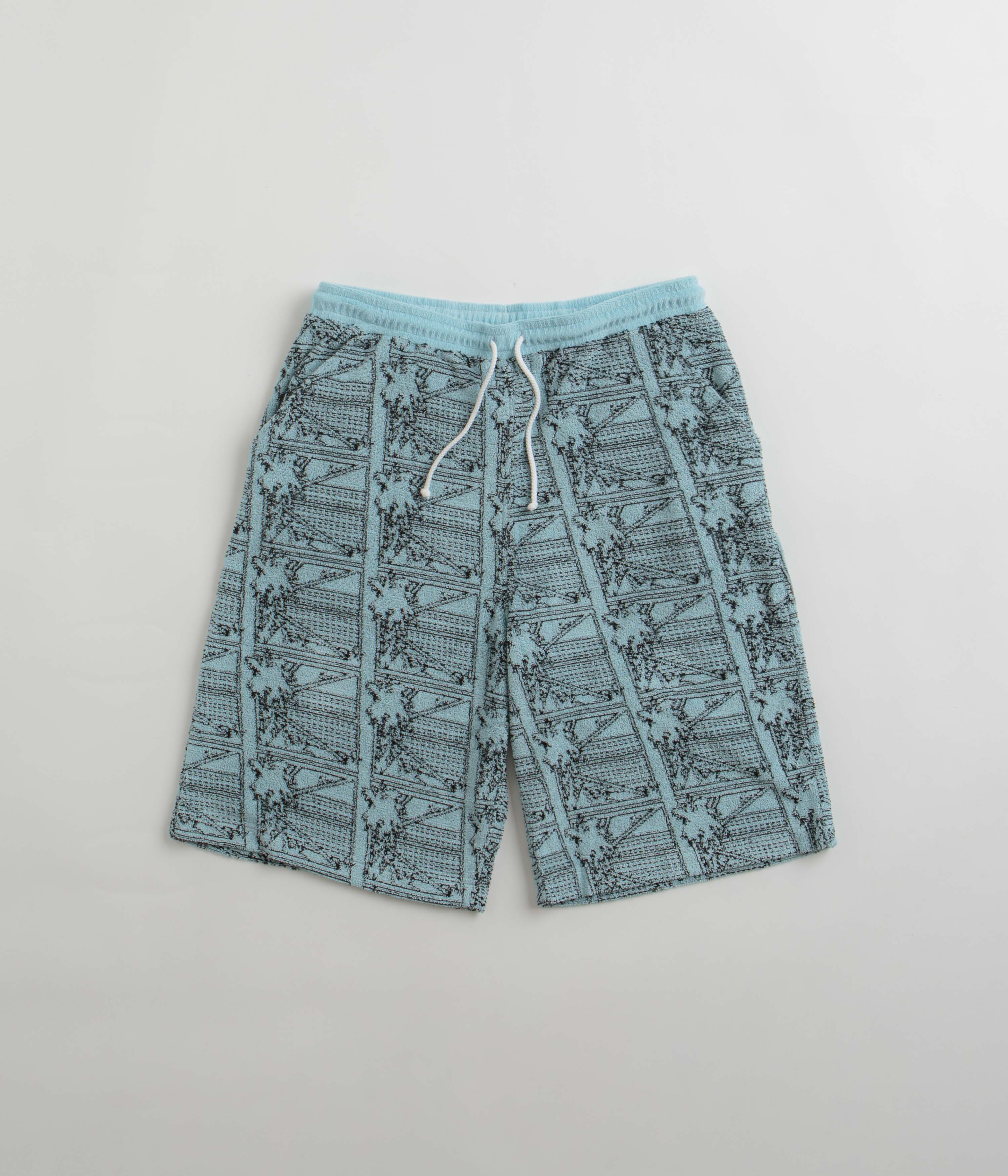Rassvet Miami Terry Shorts in Light Blue