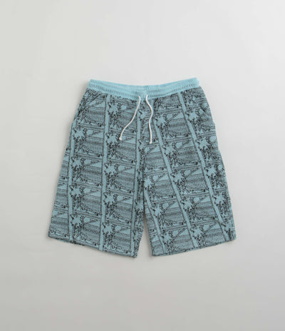 Rassvet Miami Terry Shorts in Light Blue